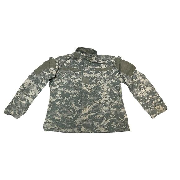 Military Jacket Men’s Small X Short Digital Camo Cold Weather Field Woodland VTG - Picture 1 of 8